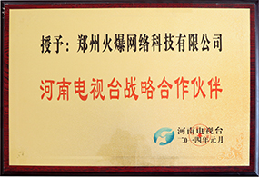 河南電視臺戰略合作伙伴
